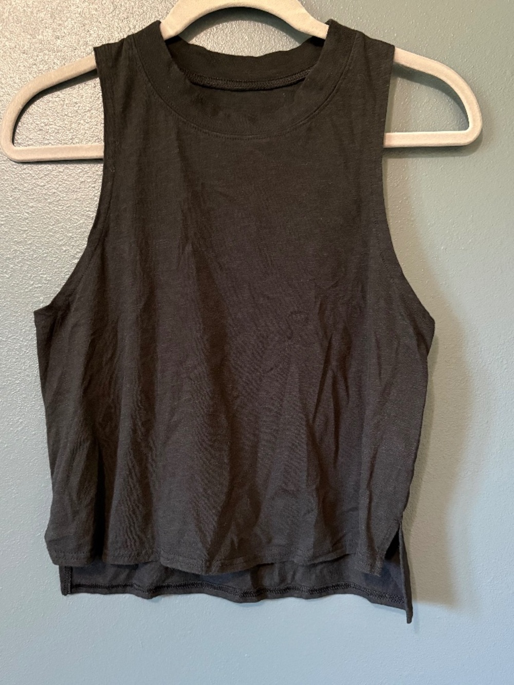 SO Black Cotton Tank